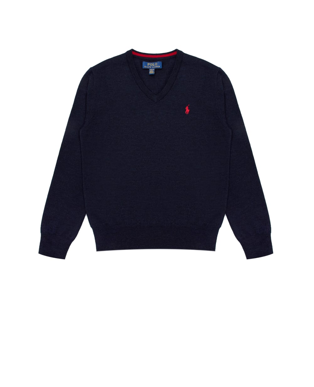 Шерстяной пуловер Polo Ralph Lauren Kids 323702303002, синий цвет • Купить в интернет-магазине Kameron