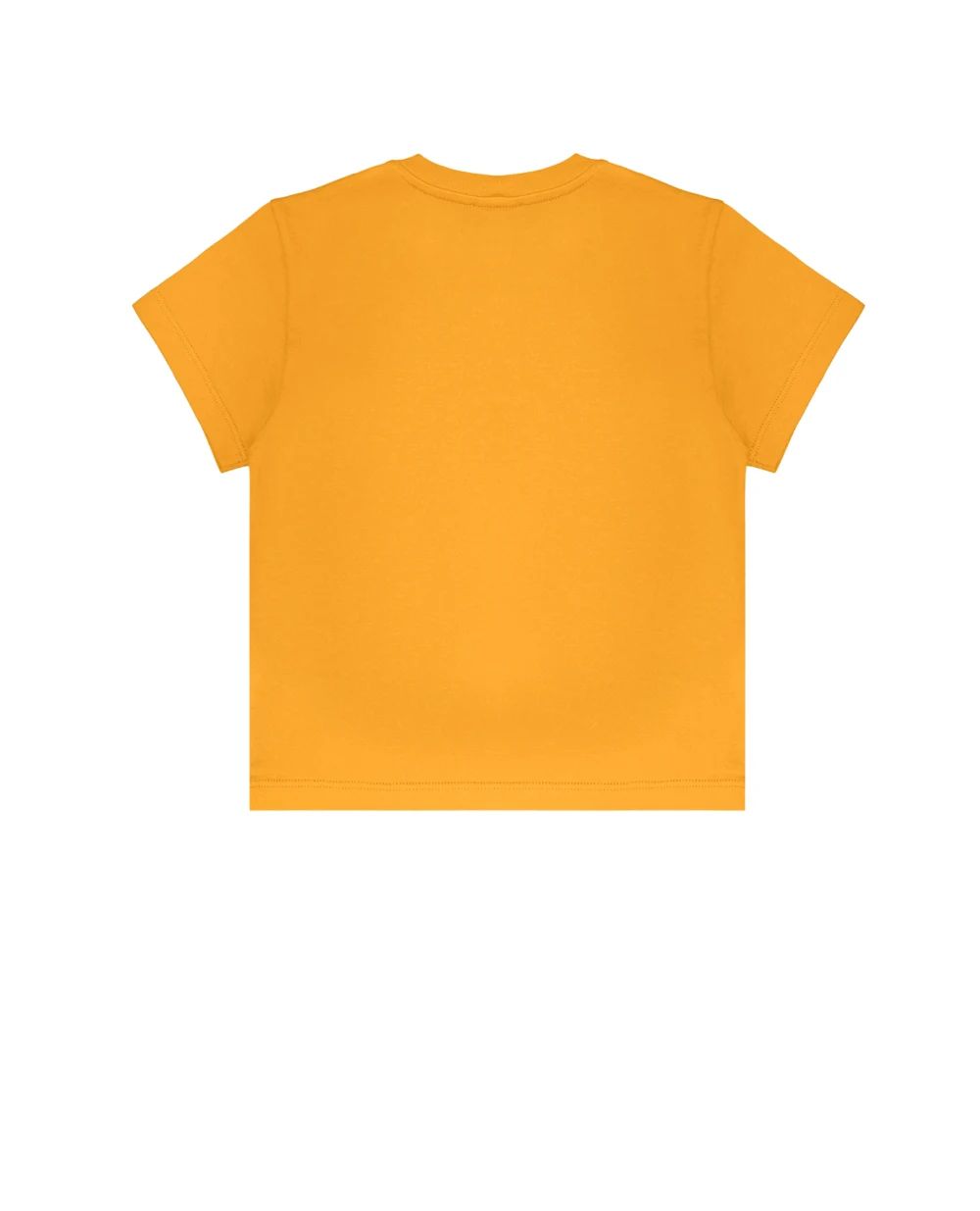 Футболка Dolce&Gabbana Kids L4JTBL-G7YFJ-B, желтый цвет • Купить в интернет-магазине Kameron