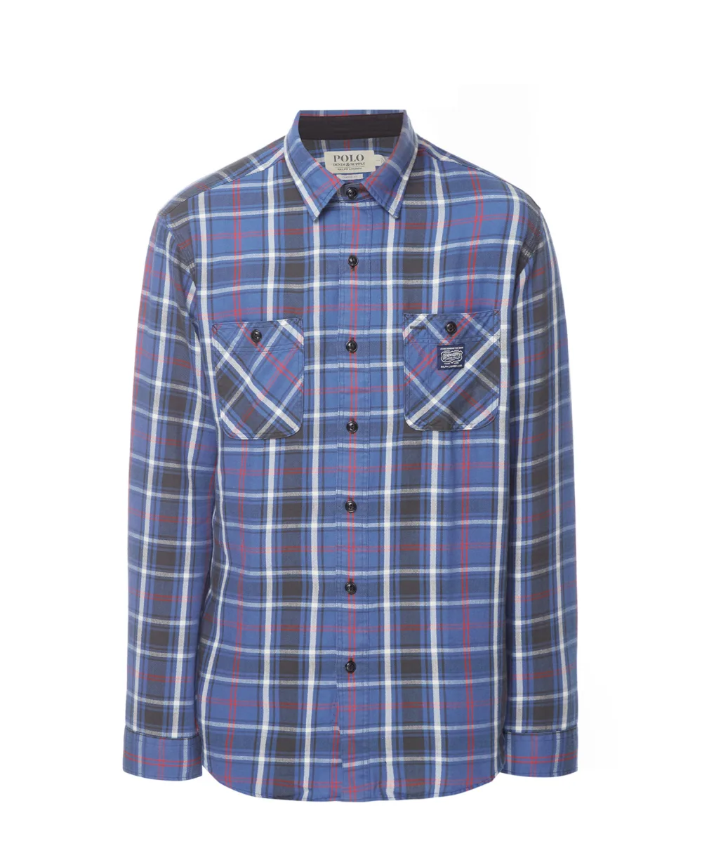 Рубашка Polo Ralph Lauren 710858323001, синий цвет • Купить в интернет-магазине Kameron