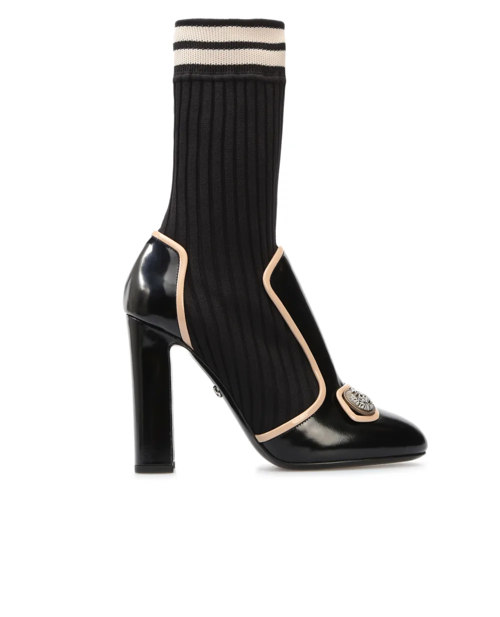 Кожаные ботильоны Dolce&Gabbana CT0623-AJ853, черный цвет • Купить в интернет-магазине Kameron
