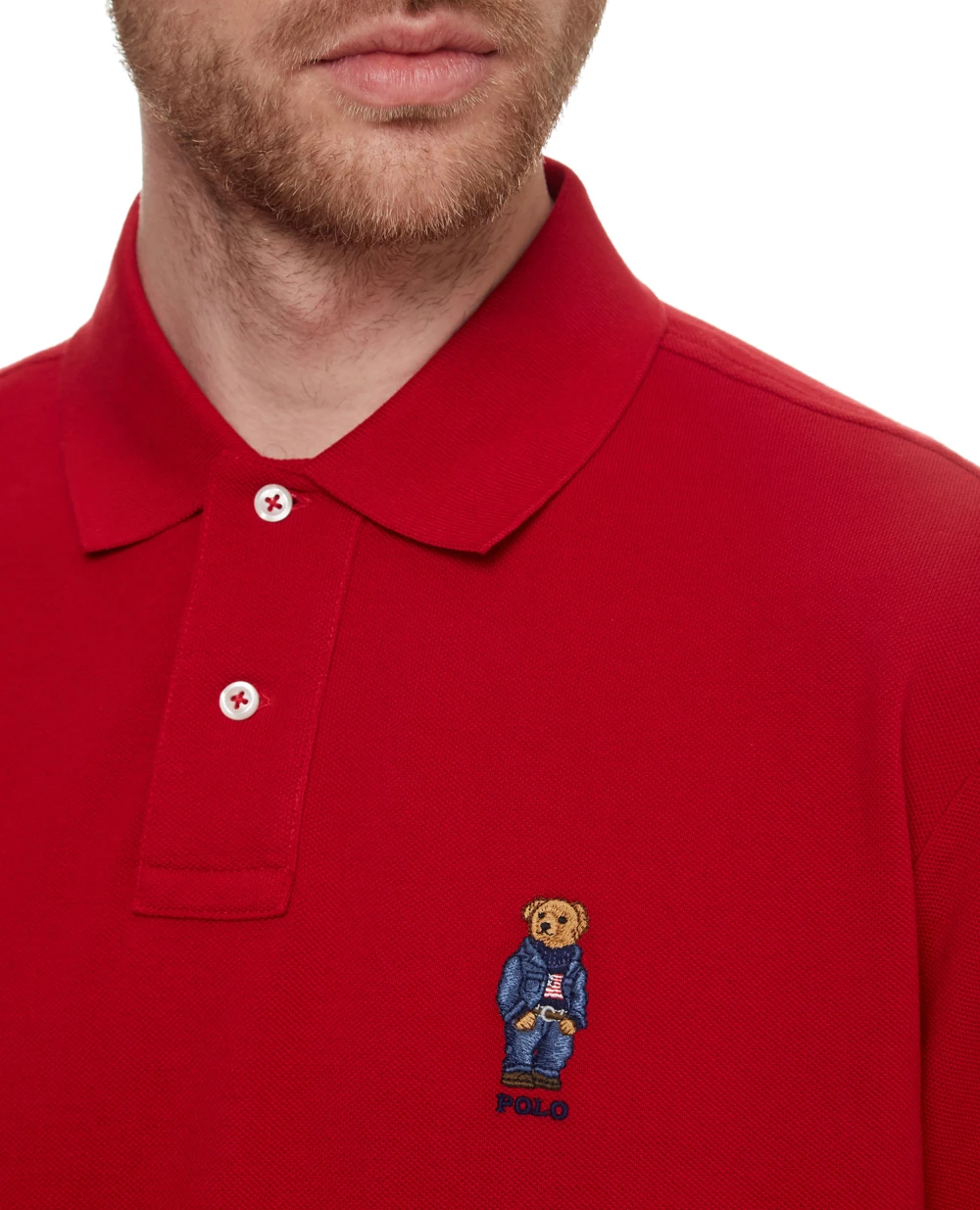 Поло Polo Ralph Lauren 710720848002, красный цвет • Купить в интернет-магазине Kameron