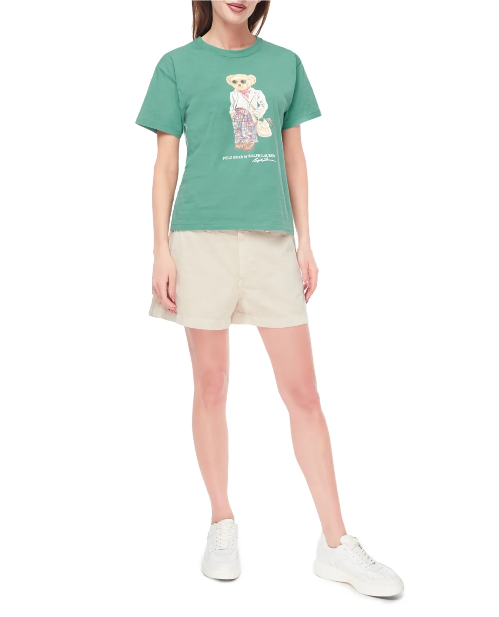 Шорты Polo Ralph Lauren 211905949004, бежевый цвет • Купить в интернет-магазине Kameron