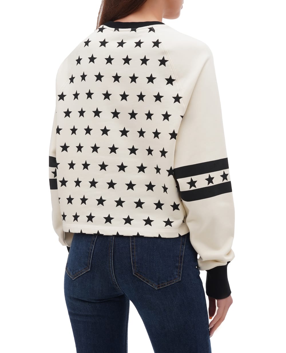 Свитшот Balmain CF1JO066GD27, бежевый цвет • Купить в интернет-магазине Kameron