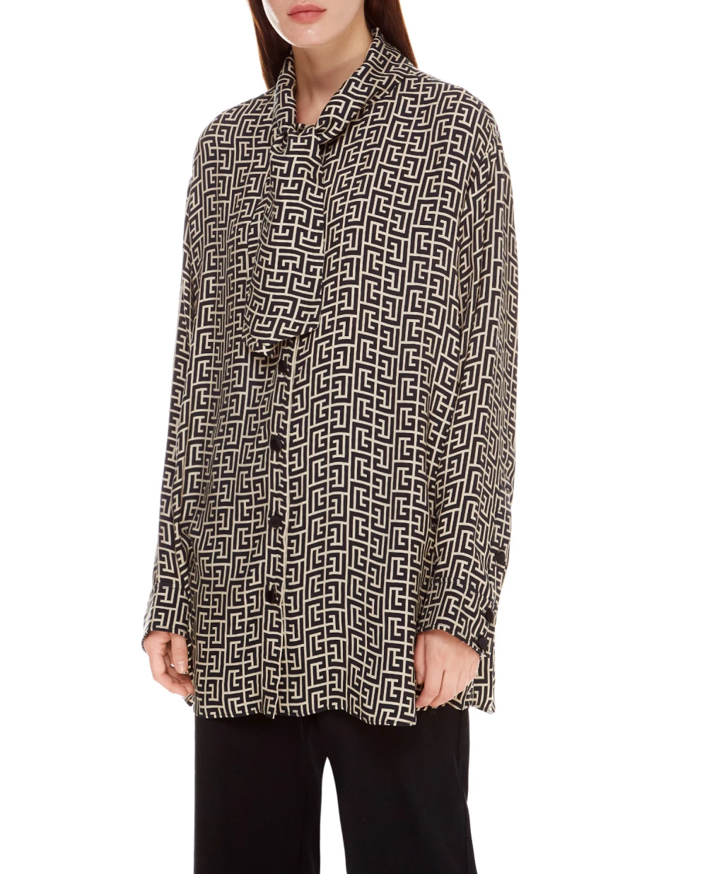 Блуза Balmain WF1HU020I677, разноцветный цвет • Купить в интернет-магазине Kameron