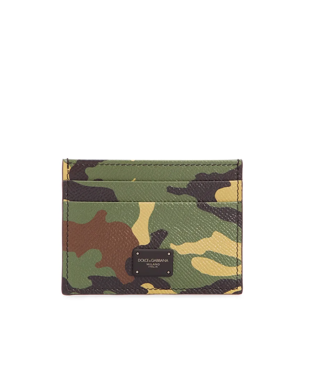 Кожаная визитница Dolce&Gabbana BP0330-AZ657, разноцветный цвет • Купить в интернет-магазине Kameron