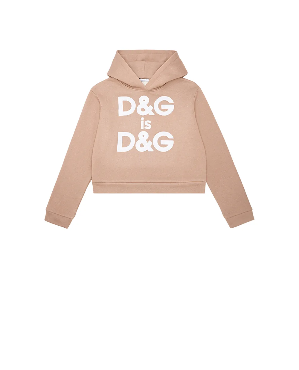 Детское худи Dolce&Gabbana Kids L5JW9P-G7KD3-B, бежевый цвет • Купить в интернет-магазине Kameron