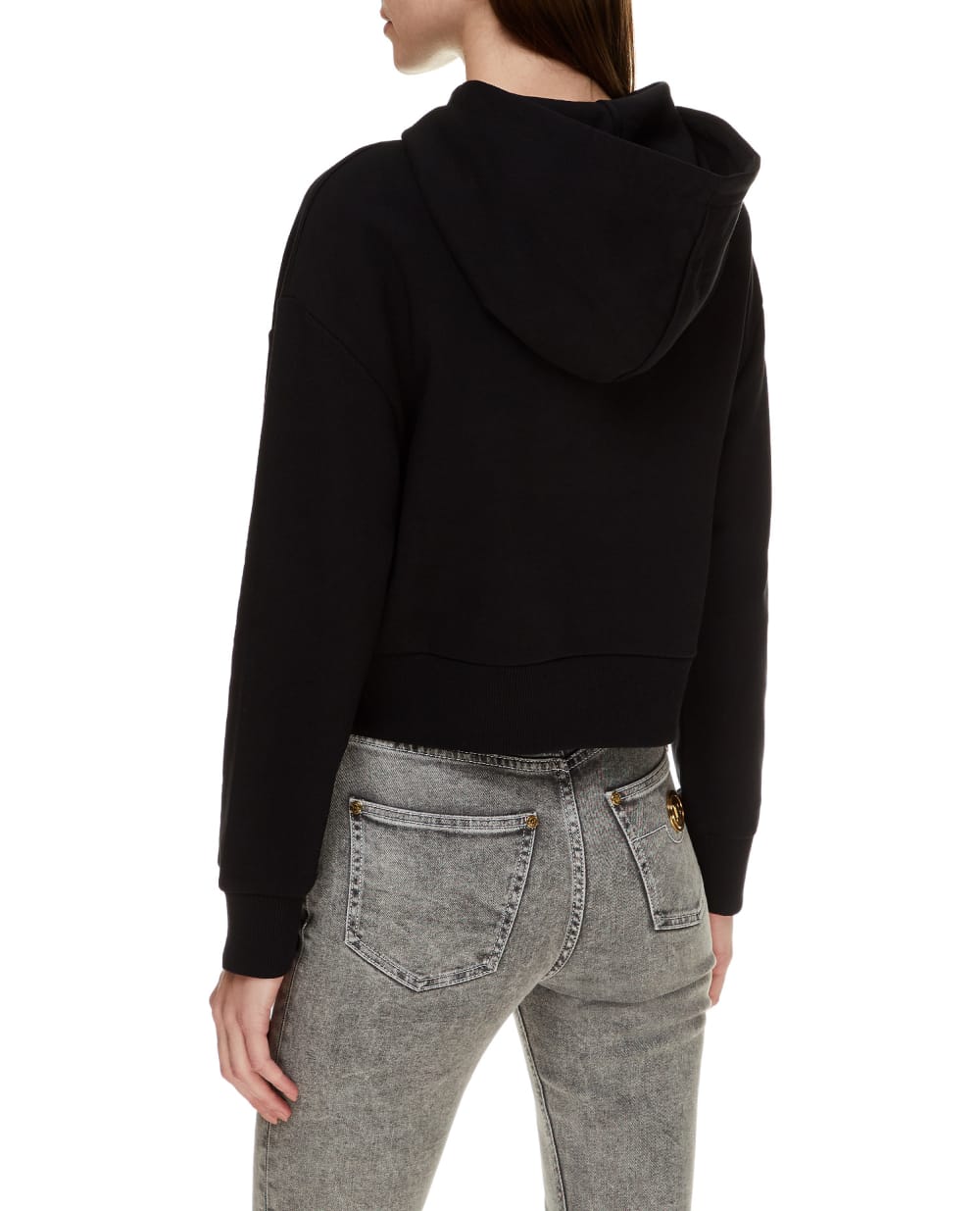 Худи Balmain UF13792I383, черный цвет • Купить в интернет-магазине Kameron