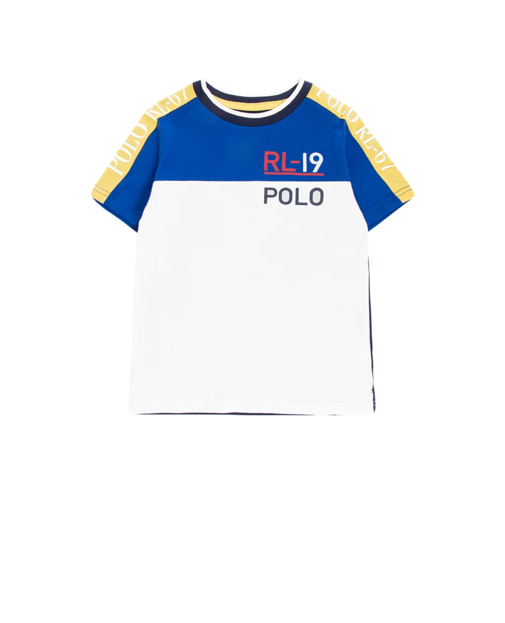 Футболка Polo Ralph Lauren Kids 321738511001, разноцветный цвет • Купить в интернет-магазине Kameron