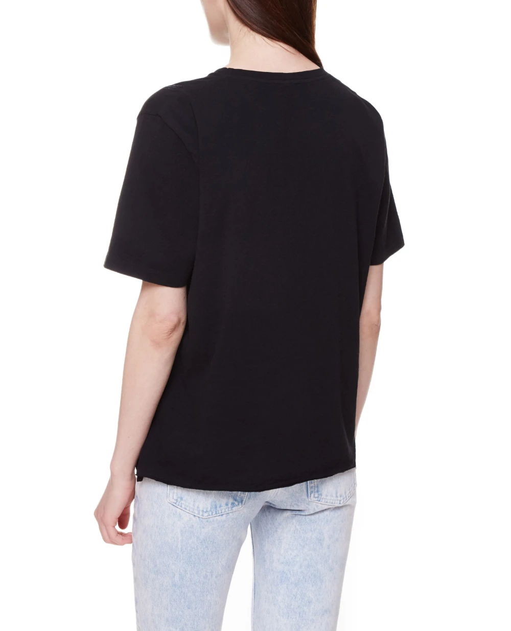 Футболка Saint Laurent 673437-Y36MA, черный цвет • Купить в интернет-магазине Kameron