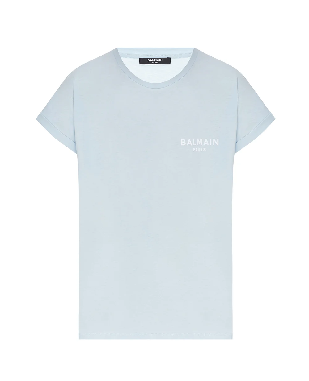 Футболка Balmain WF1EF010B013-S, голубой цвет • Купить в интернет-магазине Kameron