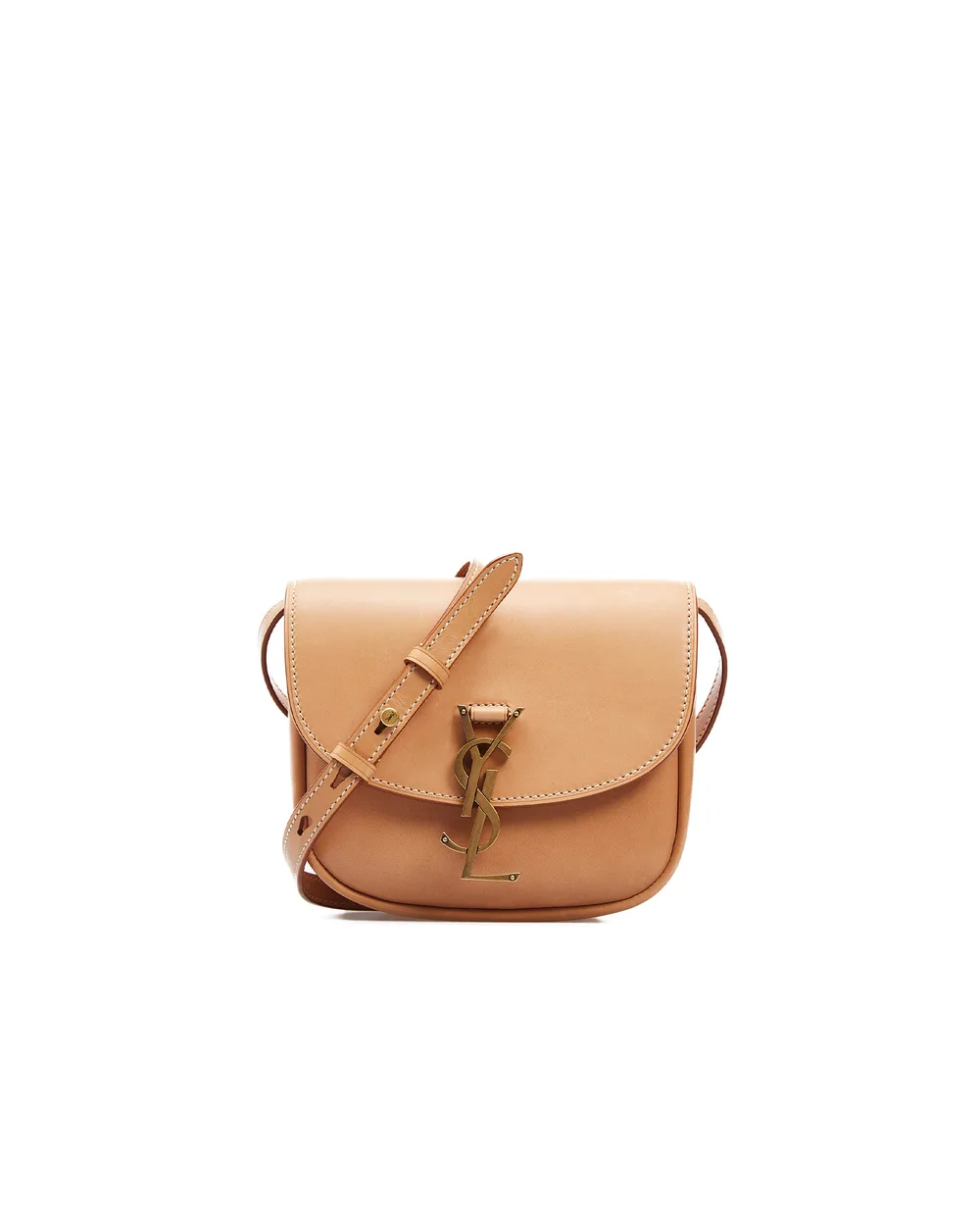 Кожаная сумка Kaia Saint Laurent 619740-BWR6W-, рыжий цвет • Купить в интернет-магазине Kameron