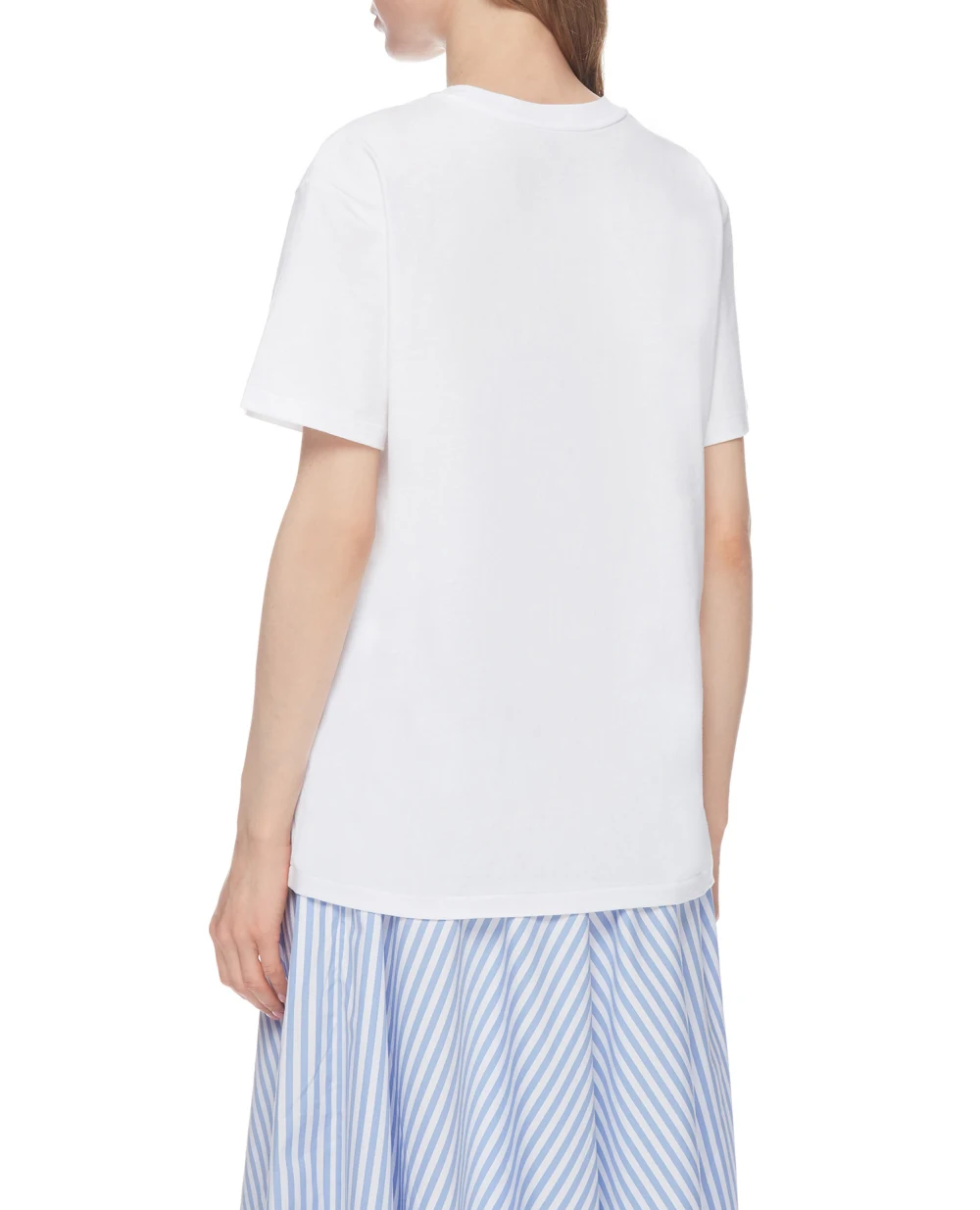 Футболка Polo Ralph Lauren 211838144001, белый цвет • Купить в интернет-магазине Kameron
