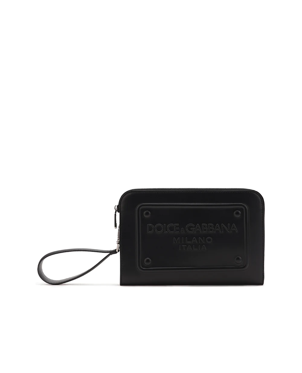 Кожаная сумка Calfskin Small Dolce&Gabbana BM1751-AG218, черный цвет • Купить в интернет-магазине Kameron