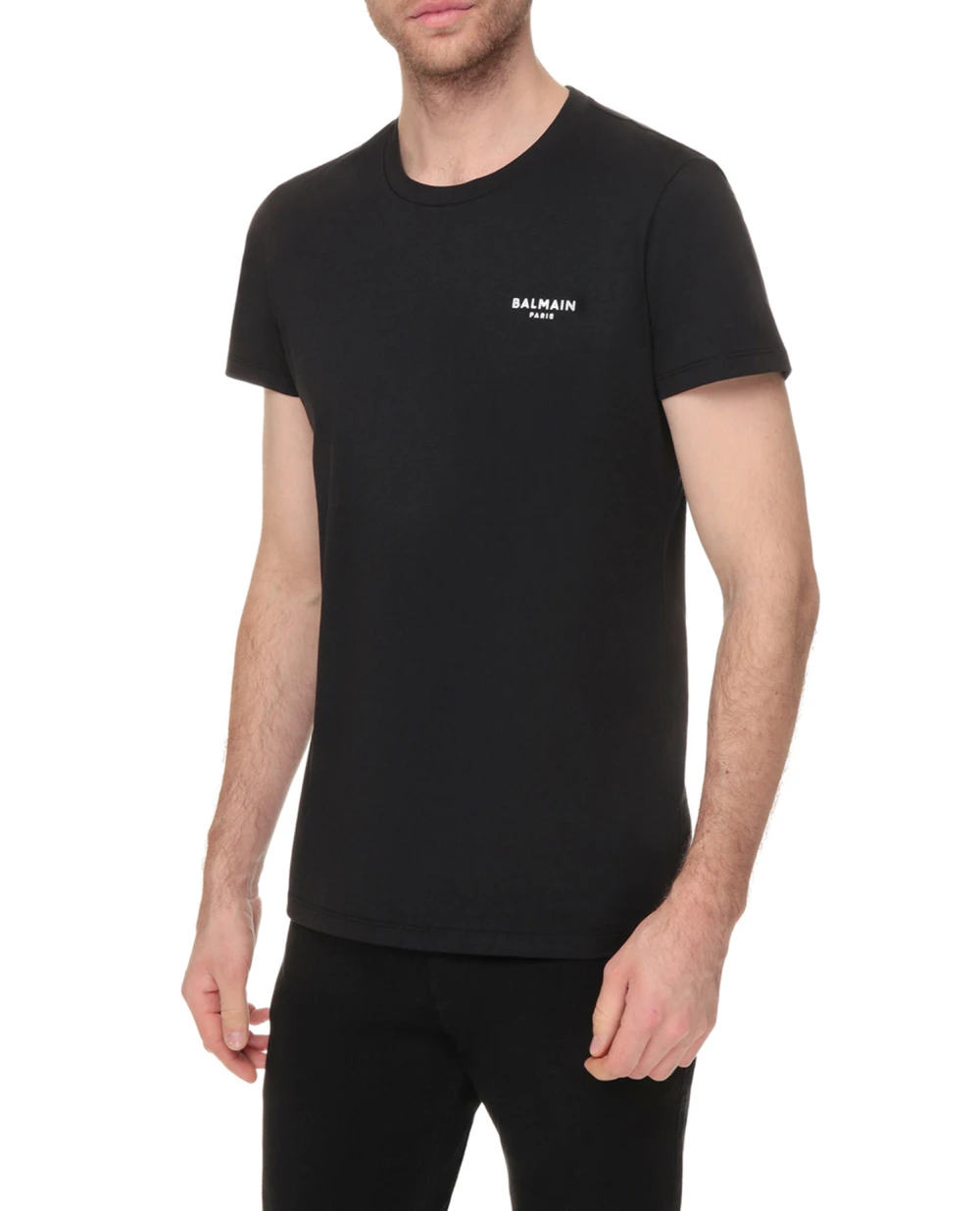 Футболка Balmain VH1EF000B069, черный цвет • Купить в интернет-магазине Kameron