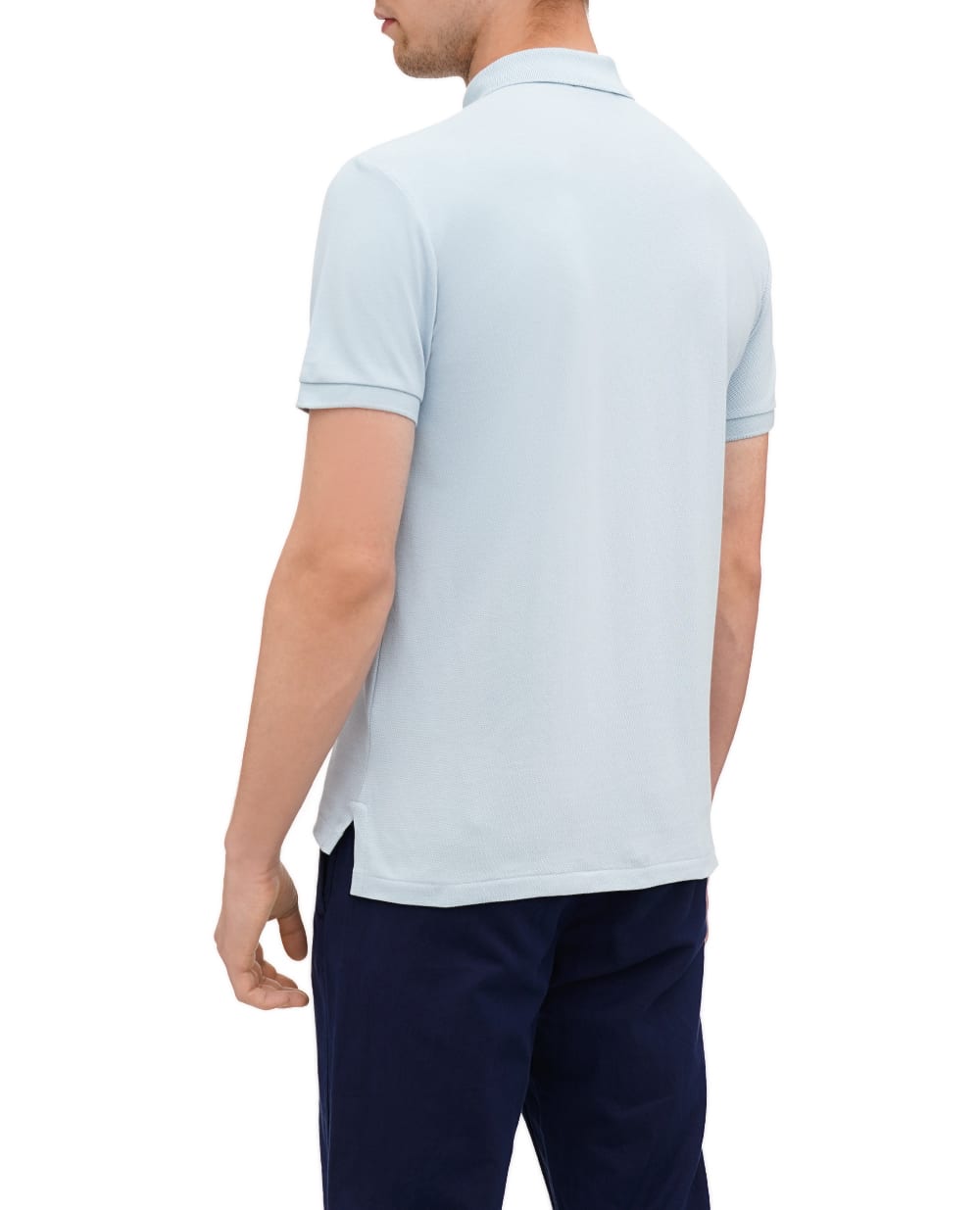 Поло Mesh Polo Ralph Lauren 710680784365, голубой цвет • Купить в интернет-магазине Kameron