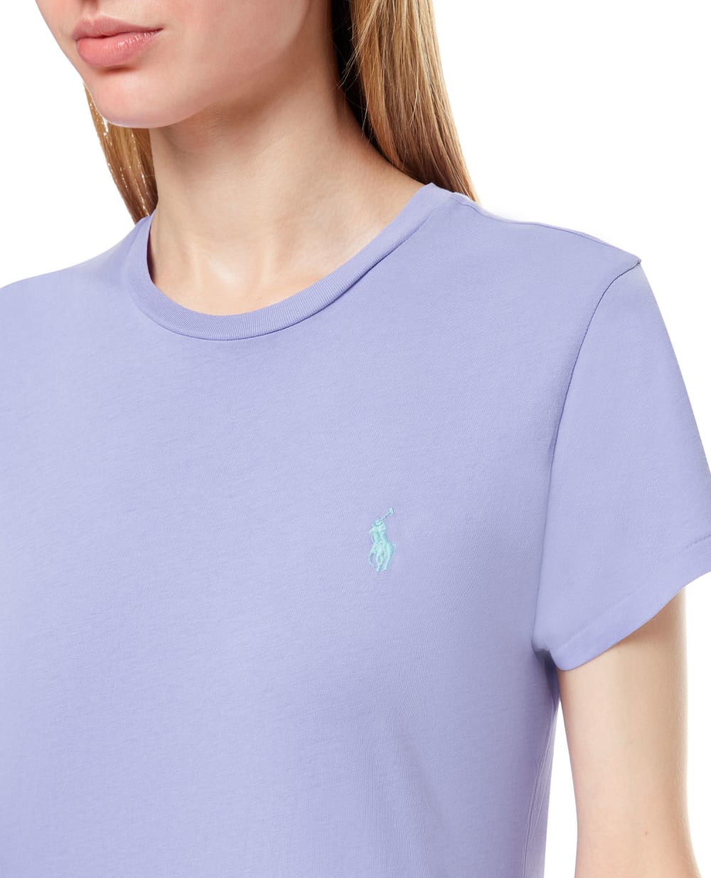Футболка Polo Ralph Lauren 211734144046, сиреневый цвет • Купить в интернет-магазине Kameron