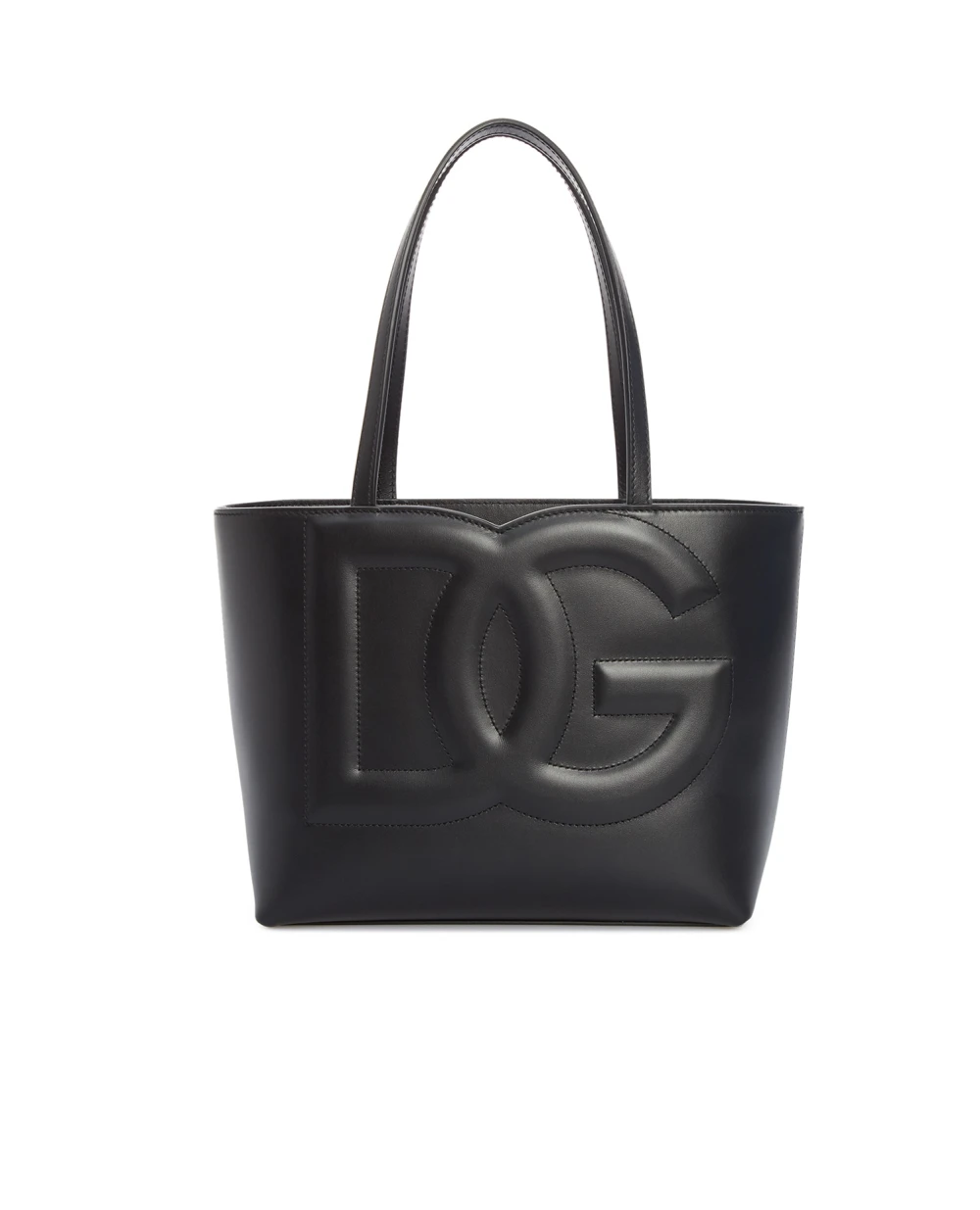 Сумка шоппер DG Logo Small Dolce&Gabbana BB7337-AW576, чорний колір • Купити в інтернет-магазині Kameron