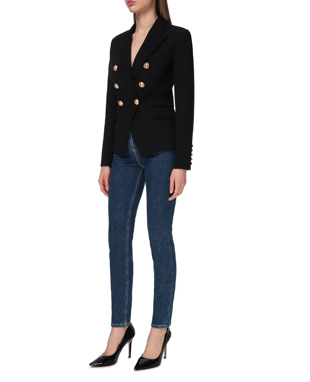 Жакет Balmain VF17110167L, черный цвет • Купить в интернет-магазине Kameron