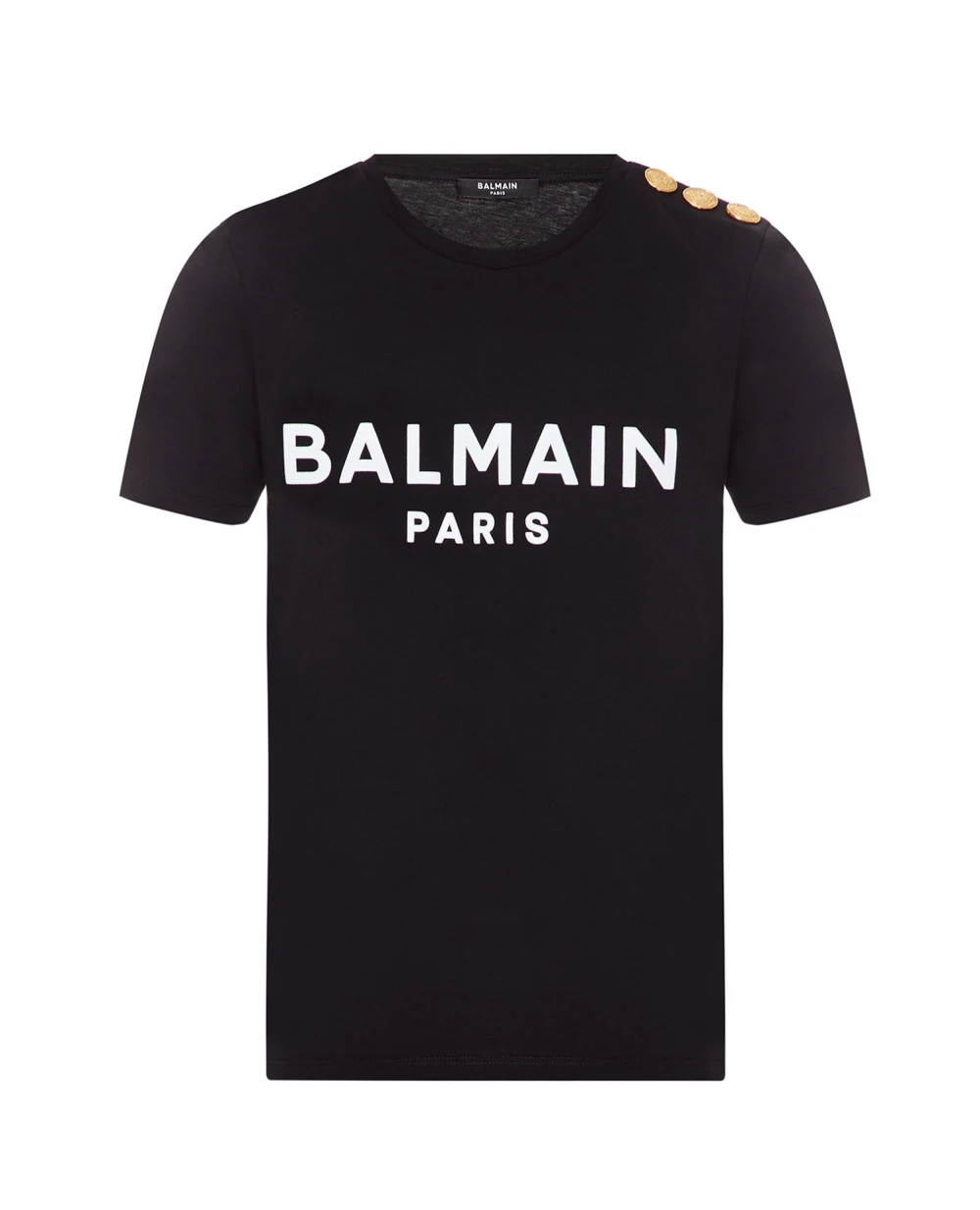 Футболка Balmain XF1EF005BB37, черный цвет • Купить в интернет-магазине Kameron