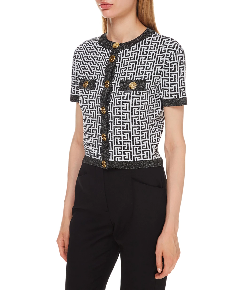 Топ Balmain WF1KL020K272, разноцветный цвет • Купить в интернет-магазине Kameron