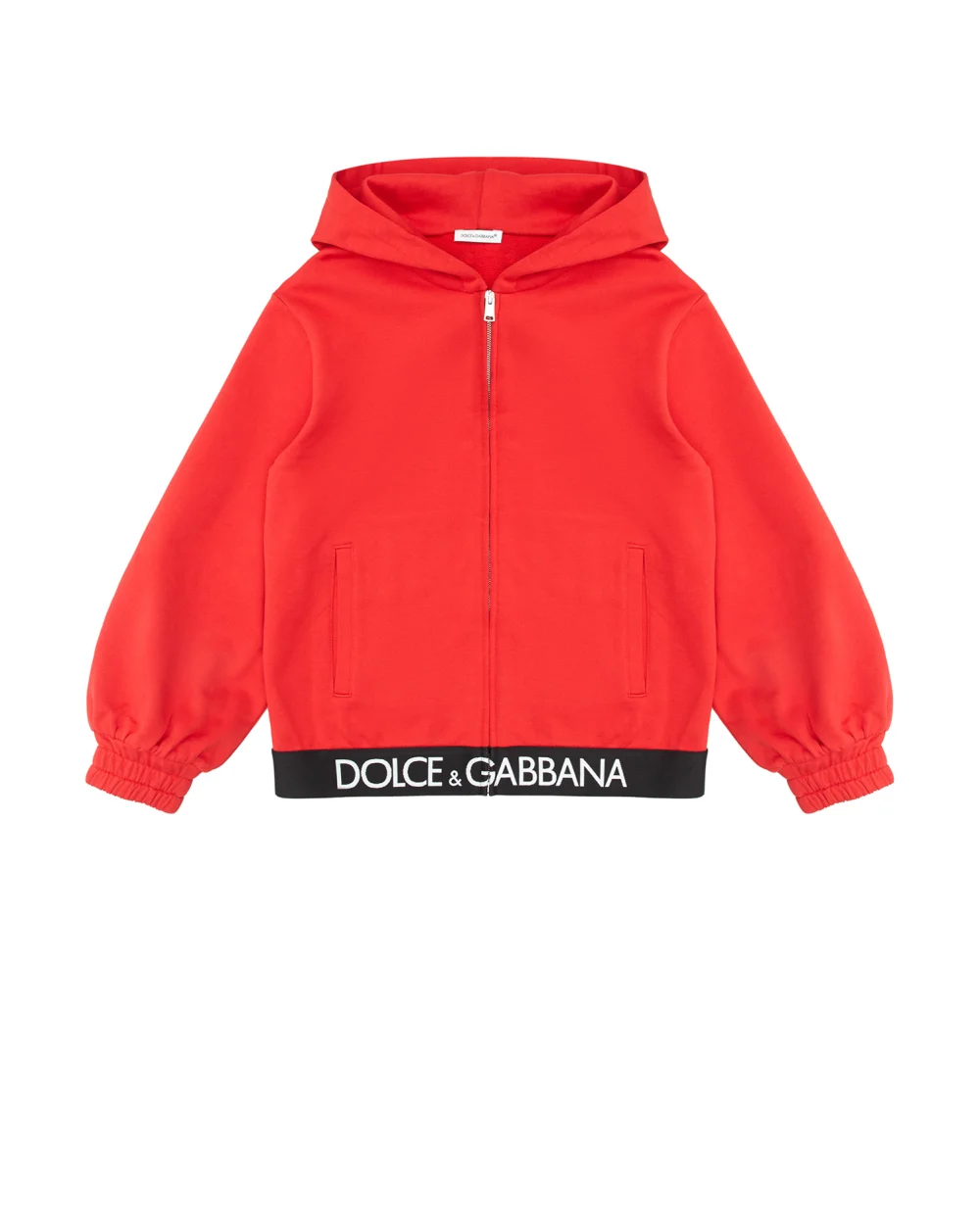 Детская толстовка (костюм) Dolce&Gabbana Kids L5JW7E-G7E3Z-S, красный цвет • Купить в интернет-магазине Kameron
