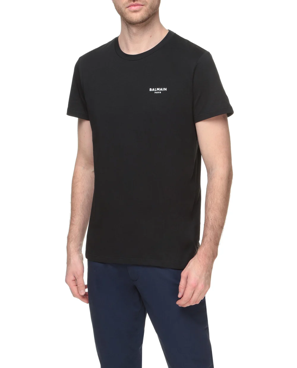 Футболка Balmain XH1EF000BB04, черный цвет • Купить в интернет-магазине Kameron