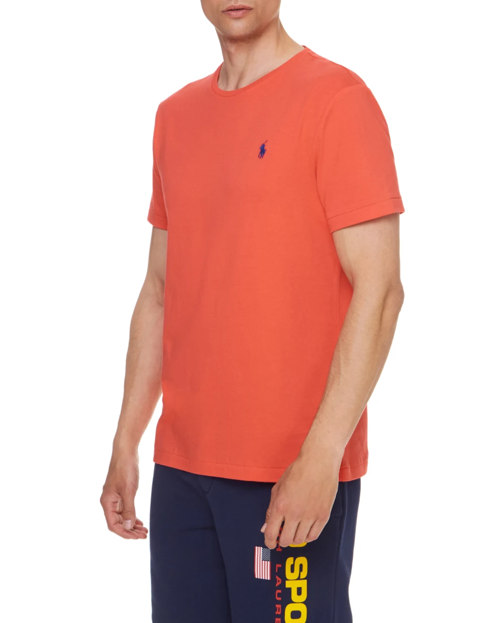 Футболка Polo Ralph Lauren 710671438213, красный цвет • Купить в интернет-магазине Kameron