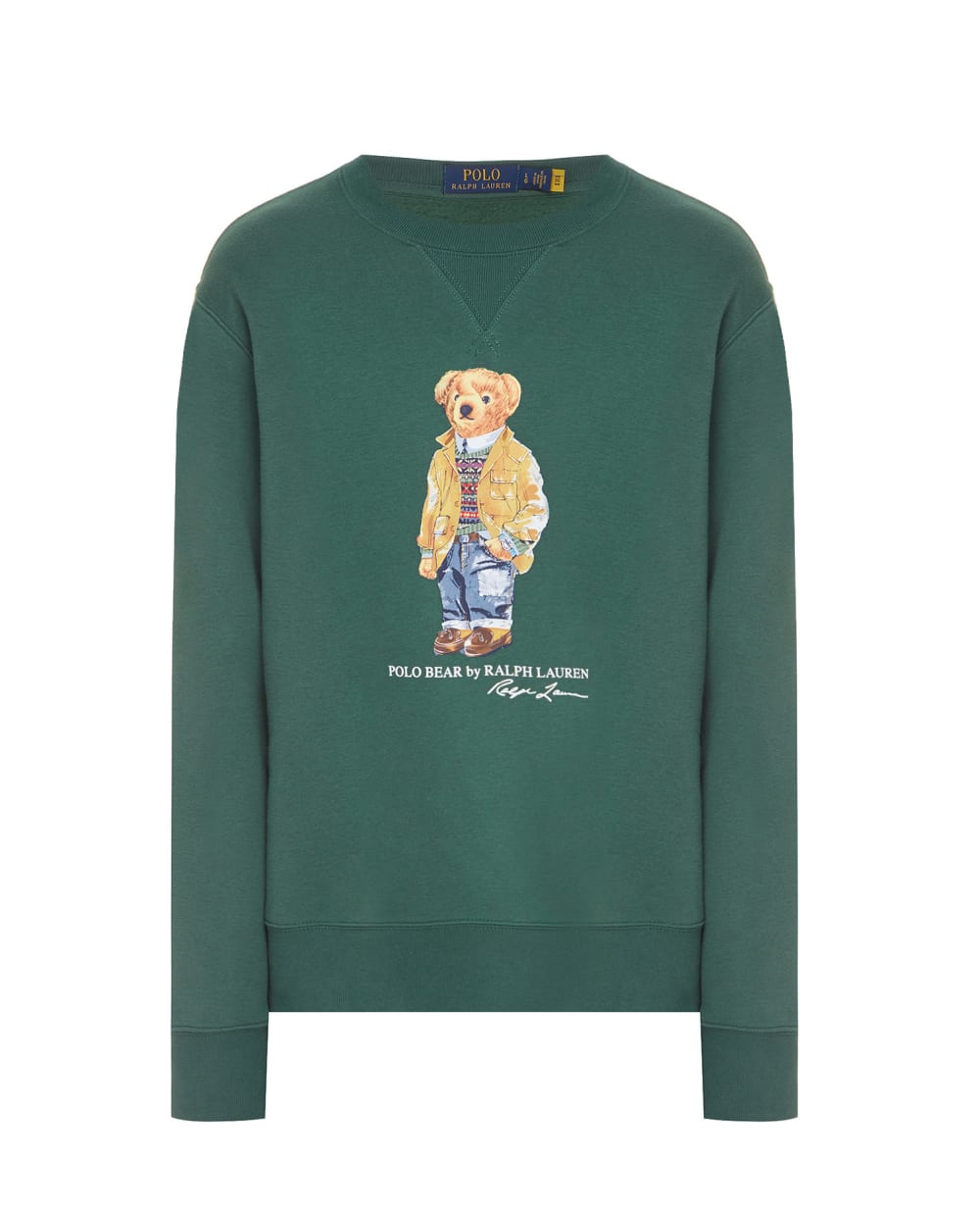 Свитшот Polo Ralph Lauren 710829165003, зеленый цвет • Купить в интернет-магазине Kameron