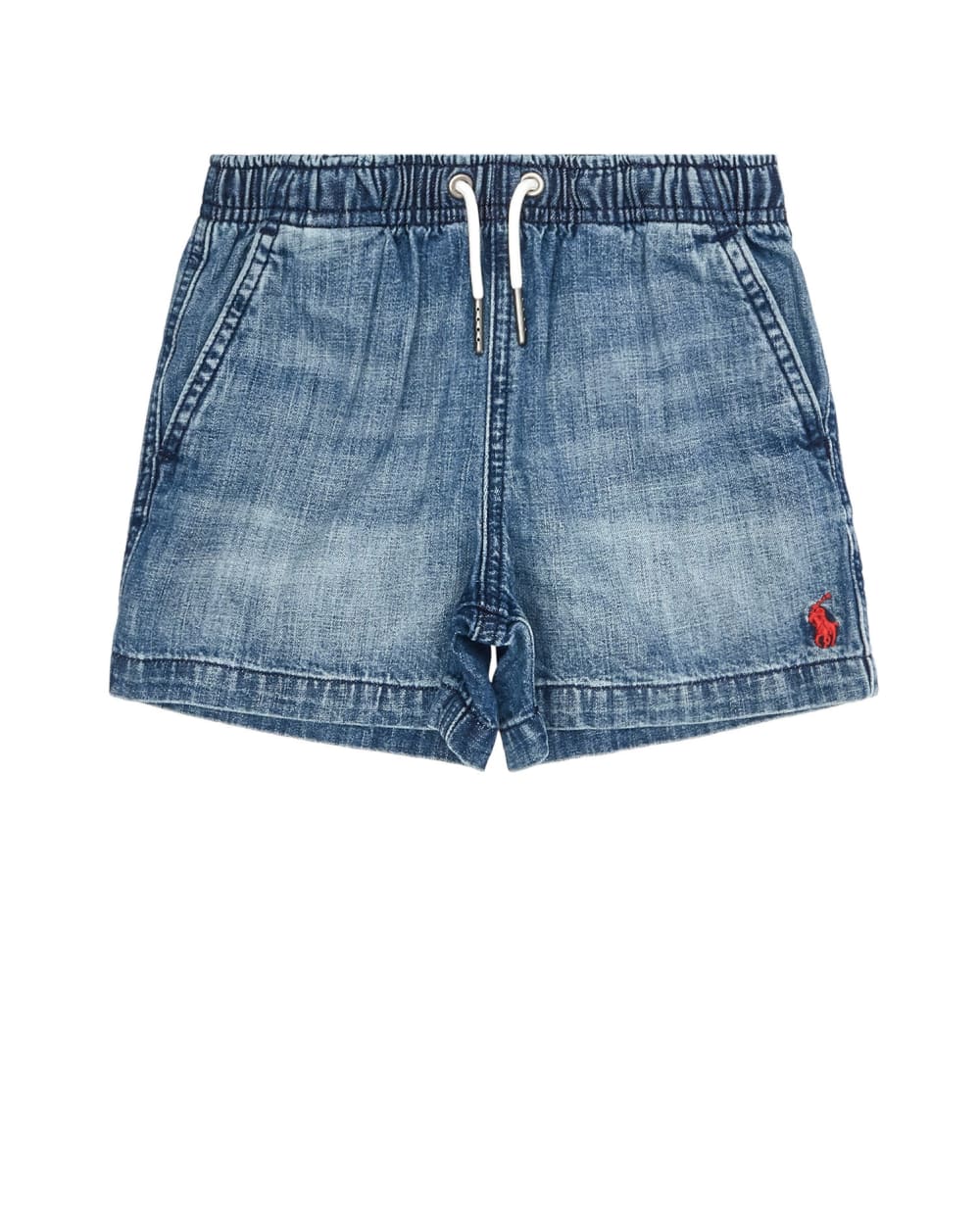 Детские джинсовые шорты Polo Ralph Lauren Kids 322832736001, синий цвет • Купить в интернет-магазине Kameron