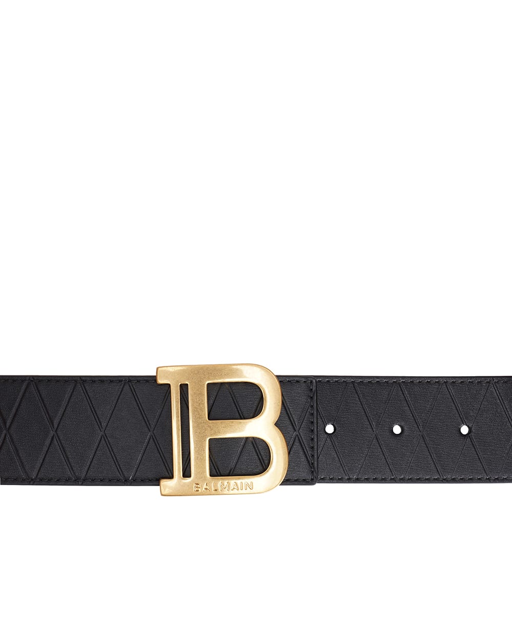 Ремень Balmain CN0WJ002LQML, черный цвет • Купить в интернет-магазине Kameron