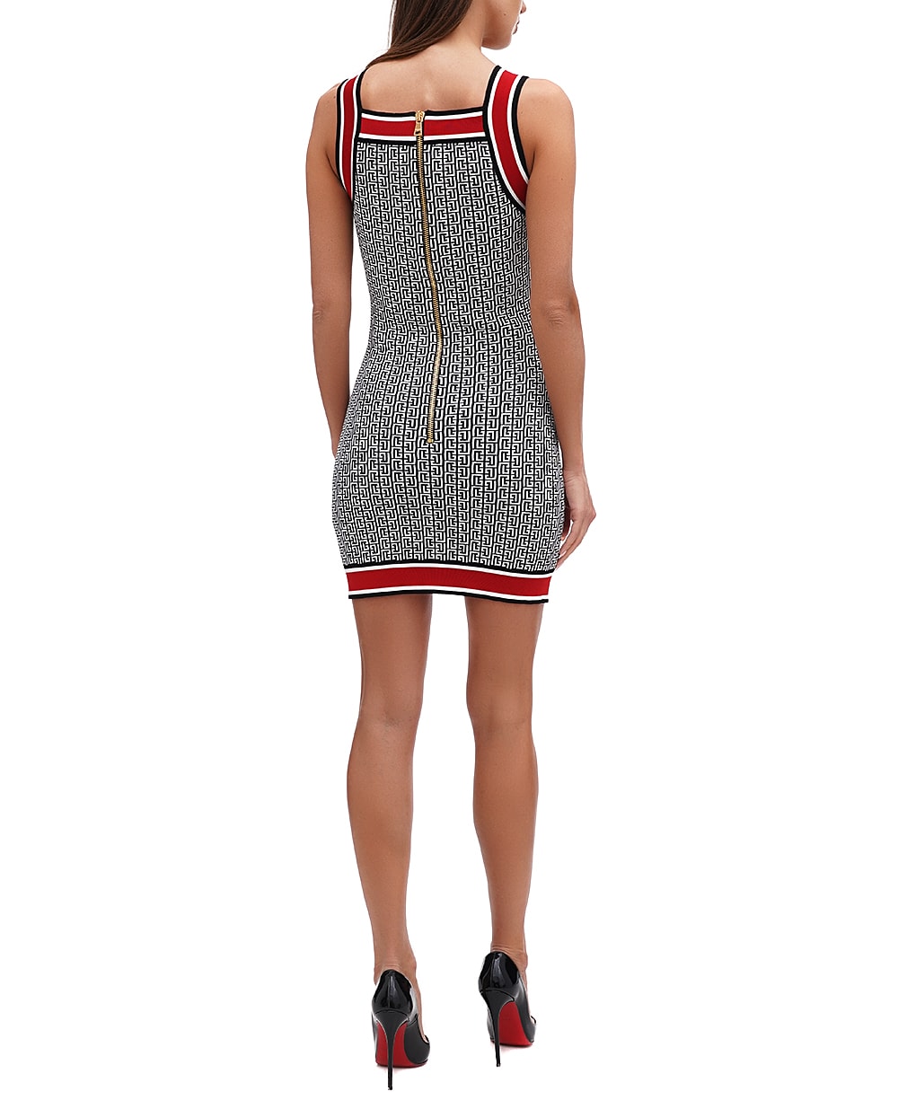 Платье Balmain BF1R4034KE89, разноцветный цвет • Купить в интернет-магазине Kameron