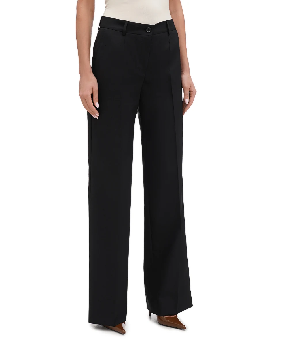 Брюки Dolce&Gabbana FTC31T-FU28D, черный цвет • Купить в интернет-магазине Kameron