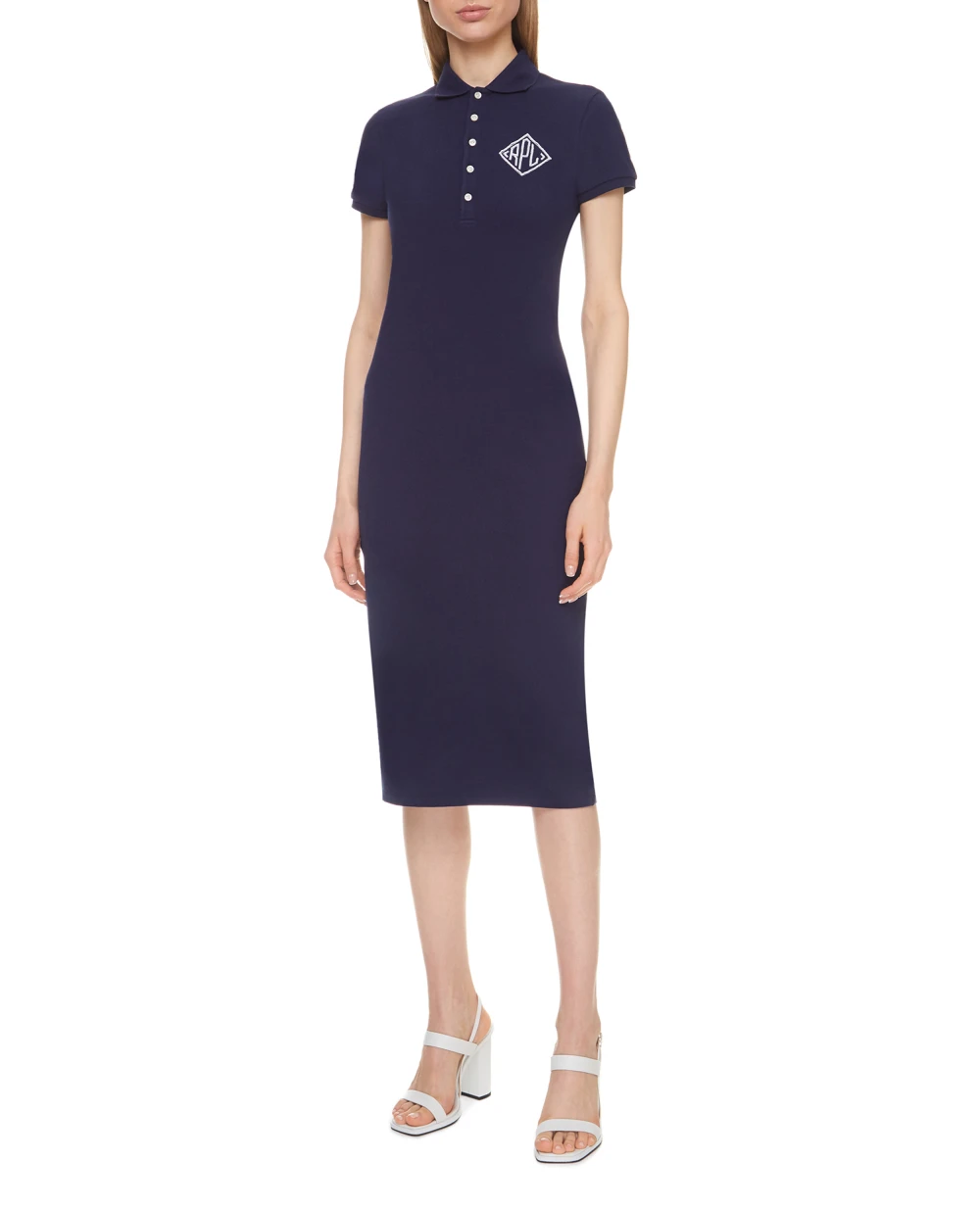 Платье Polo Ralph Lauren 211827932001, синий цвет • Купить в интернет-магазине Kameron