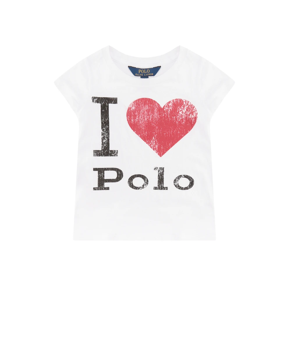 Футболка Polo Ralph Lauren Kids 313750814005, белый цвет • Купить в интернет-магазине Kameron