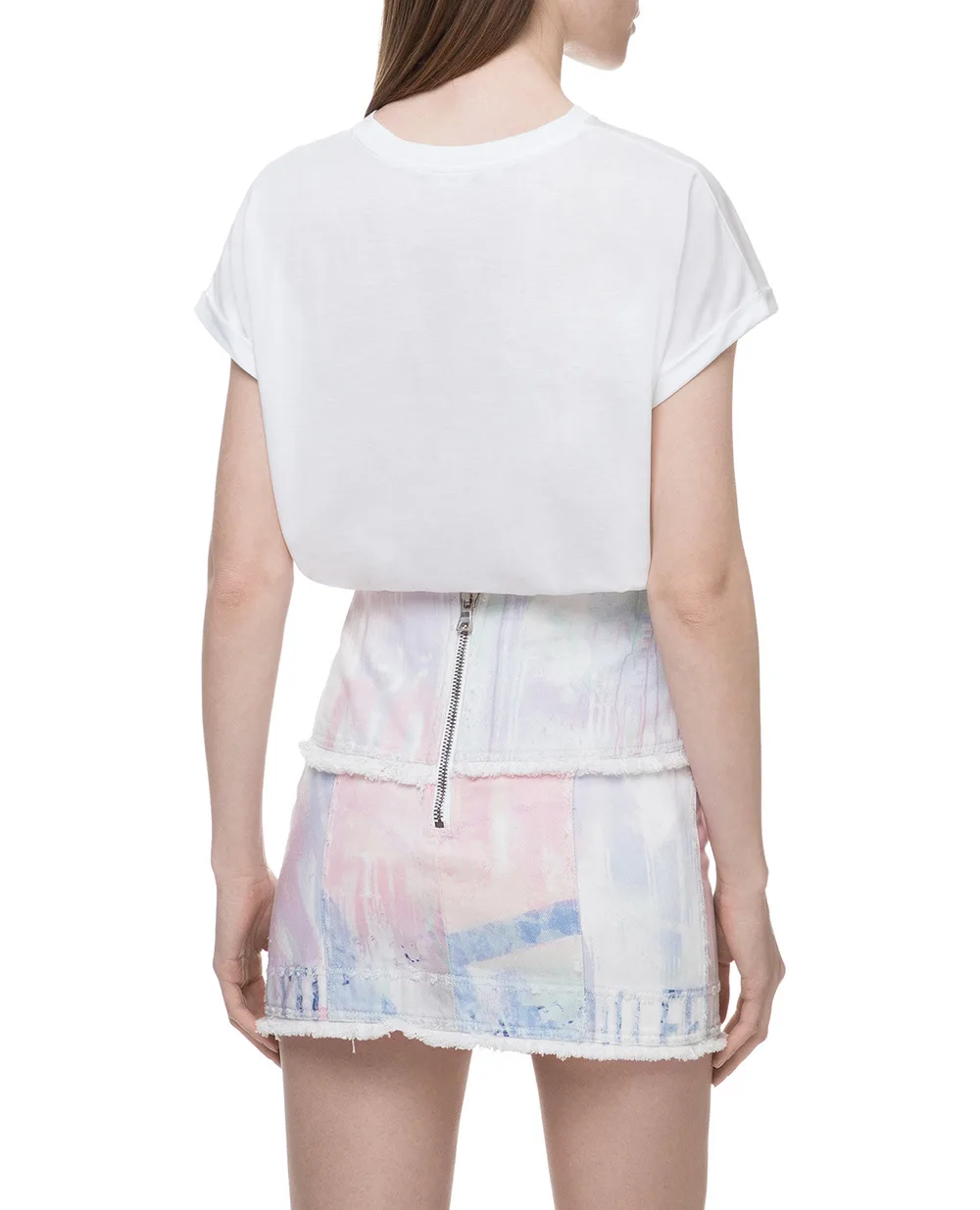 Футболка Balmain TF11351I382, белый цвет • Купить в интернет-магазине Kameron