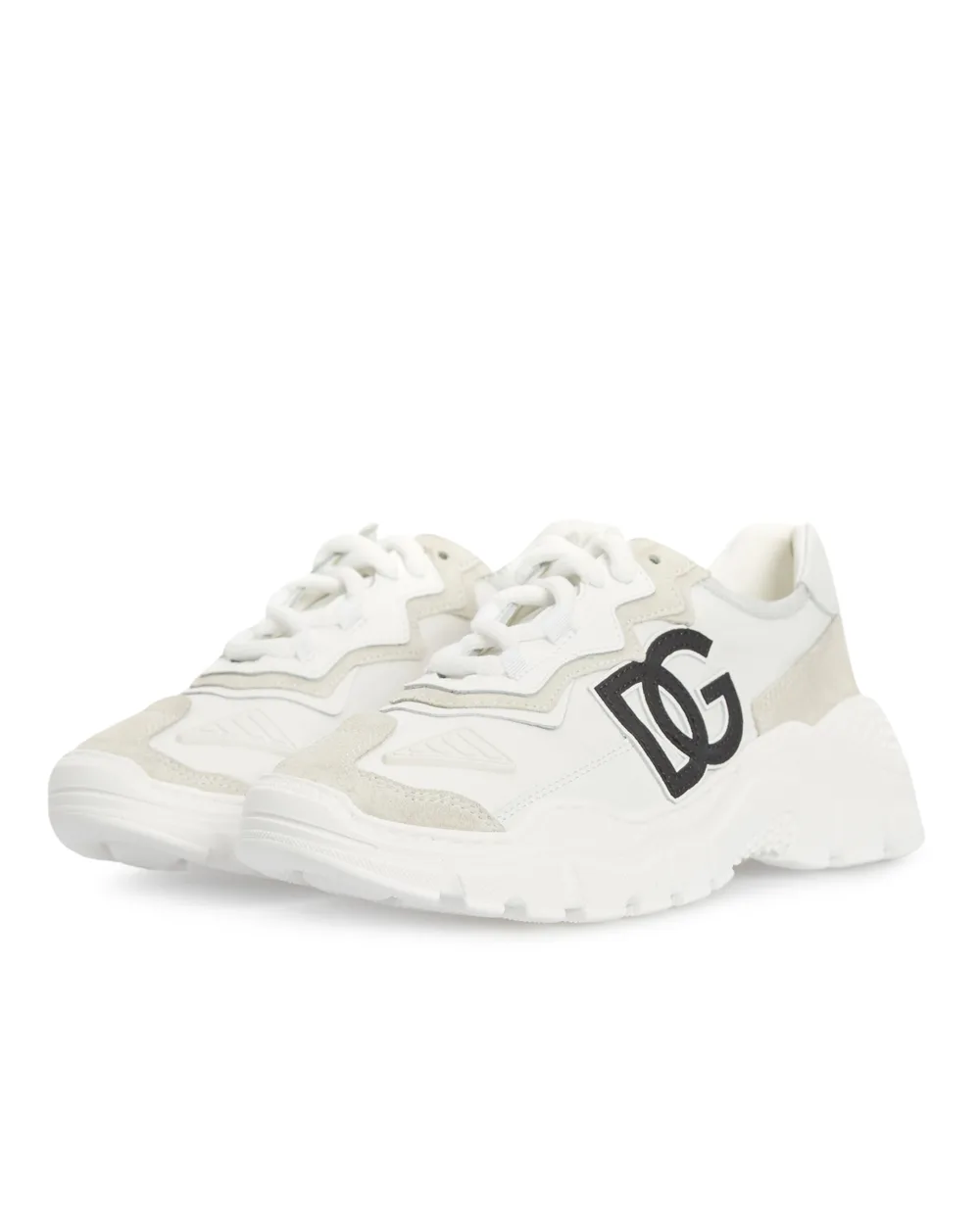 Кроссовки Dolce&Gabbana Kids D11053-AQ040-L, белый цвет • Купить в интернет-магазине Kameron