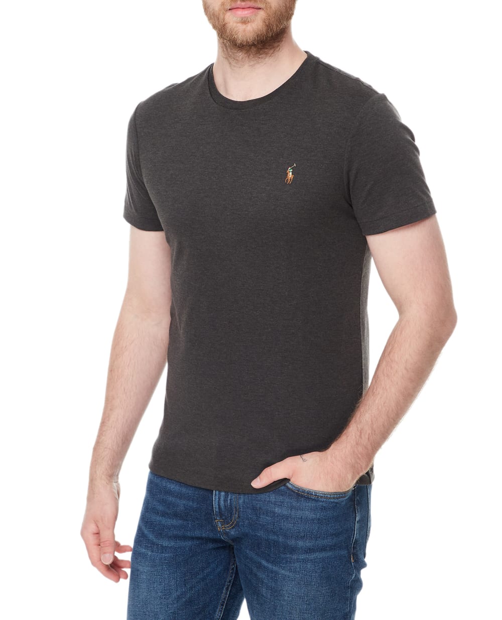 Футболка Polo Ralph Lauren 710740727044, коричневый цвет • Купить в интернет-магазине Kameron