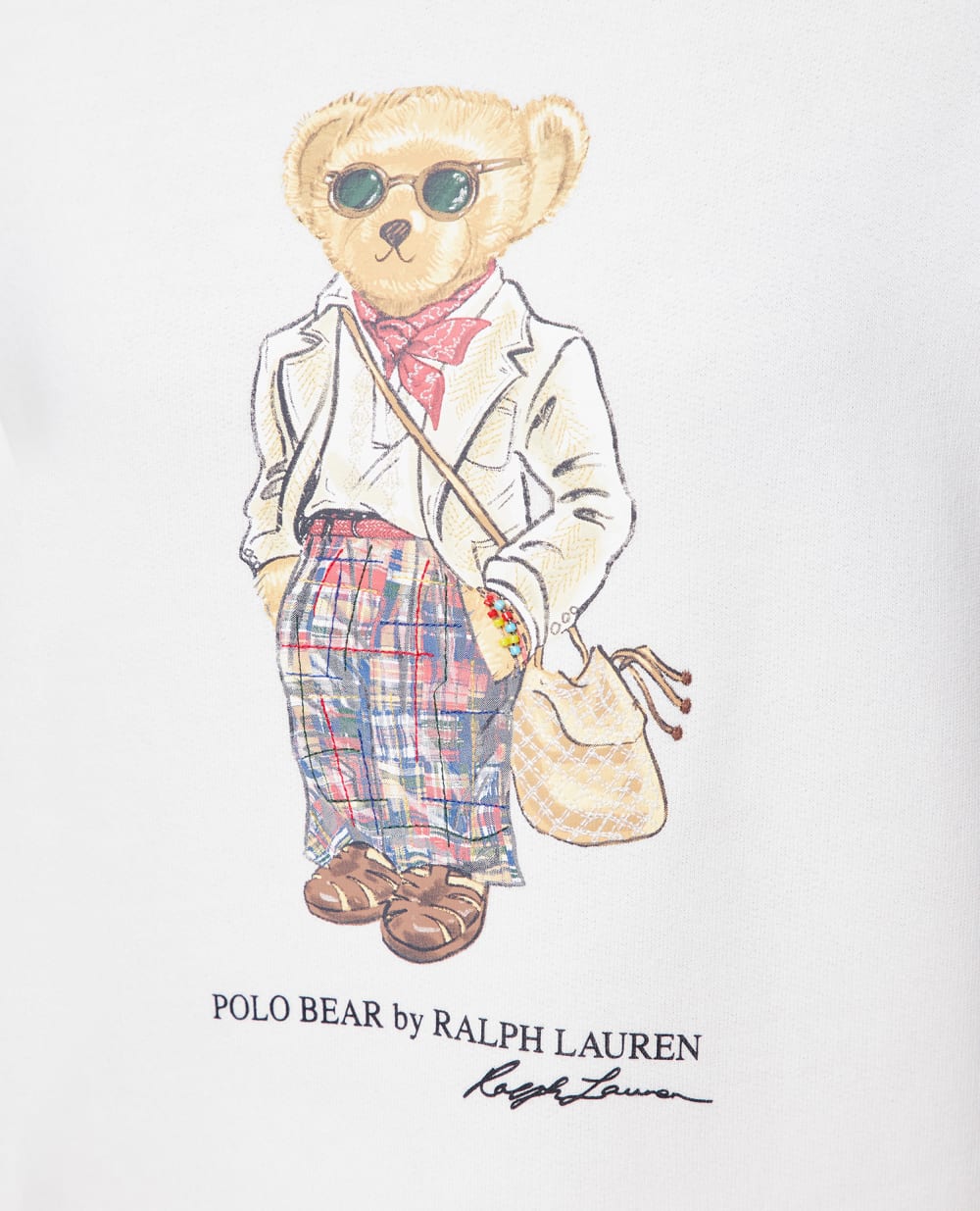 Свитшот Polo Bear Polo Ralph Lauren 211892623001, белый цвет • Купить в интернет-магазине Kameron