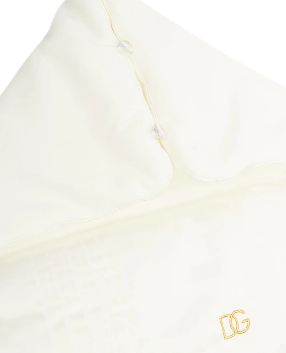 Детский конверт Dolce&Gabbana Kids LNJAA2-G7BMZ, белый цвет • Купить в интернет-магазине Kameron
