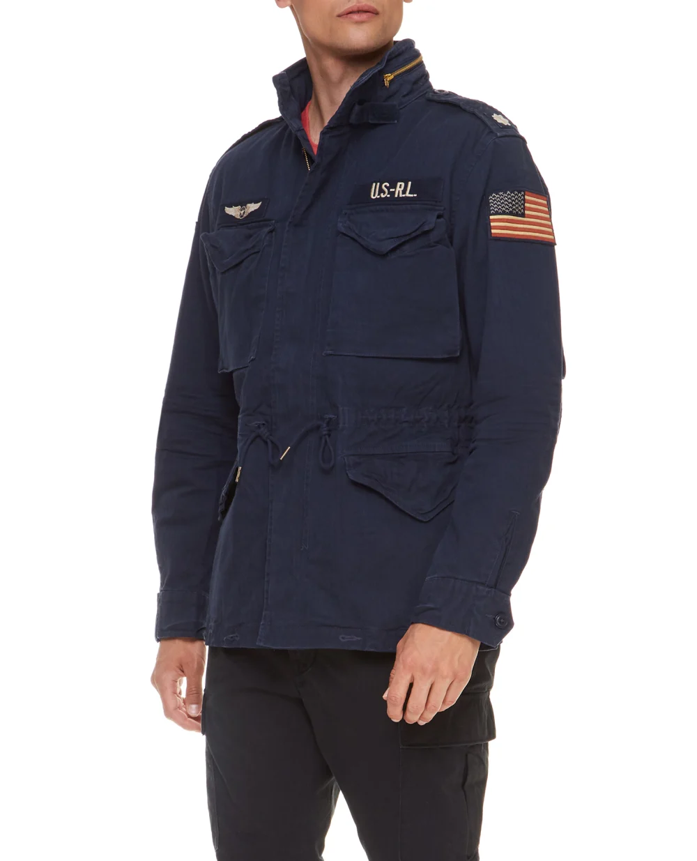 Куртка Polo Ralph Lauren 710722923004, синий цвет • Купить в интернет-магазине Kameron