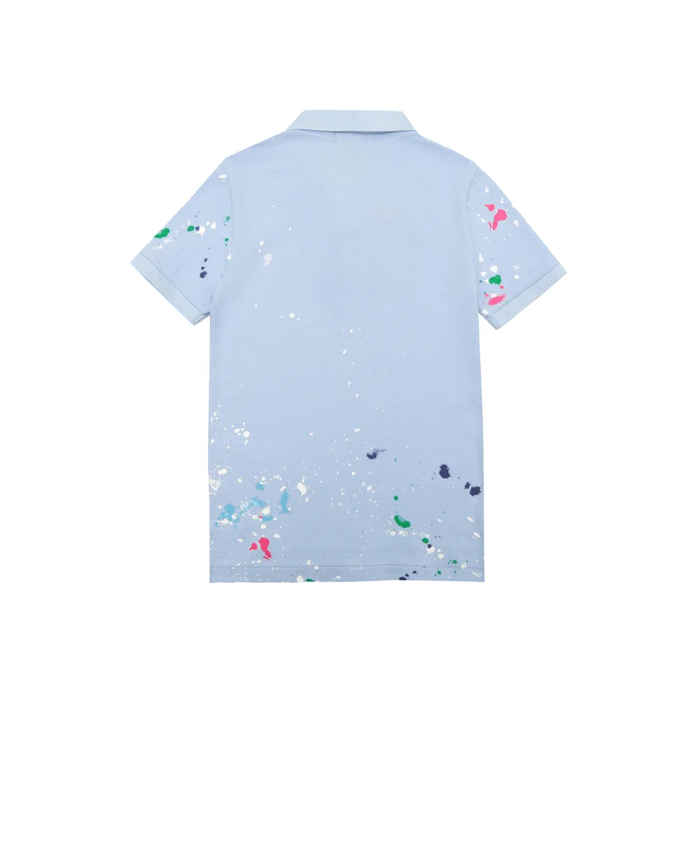 Детское поло Polo Ralph Lauren Kids 322858748003, голубой цвет • Купить в интернет-магазине Kameron