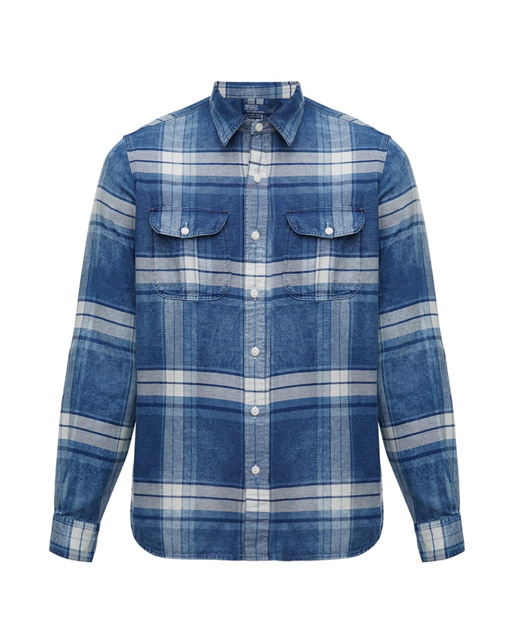 Рубашка Polo Ralph Lauren 710942119001, синий цвет • Купить в интернет-магазине Kameron