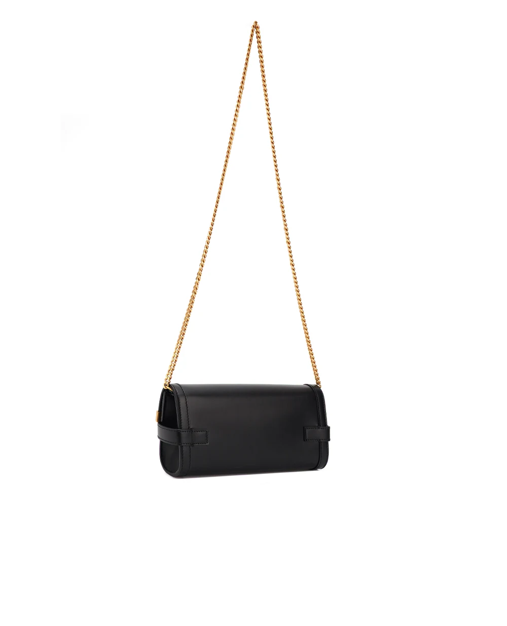 Кожаная сумка B-Buzz Pouch 23 Balmain DN1LE596LAVE, черный цвет • Купить в интернет-магазине Kameron