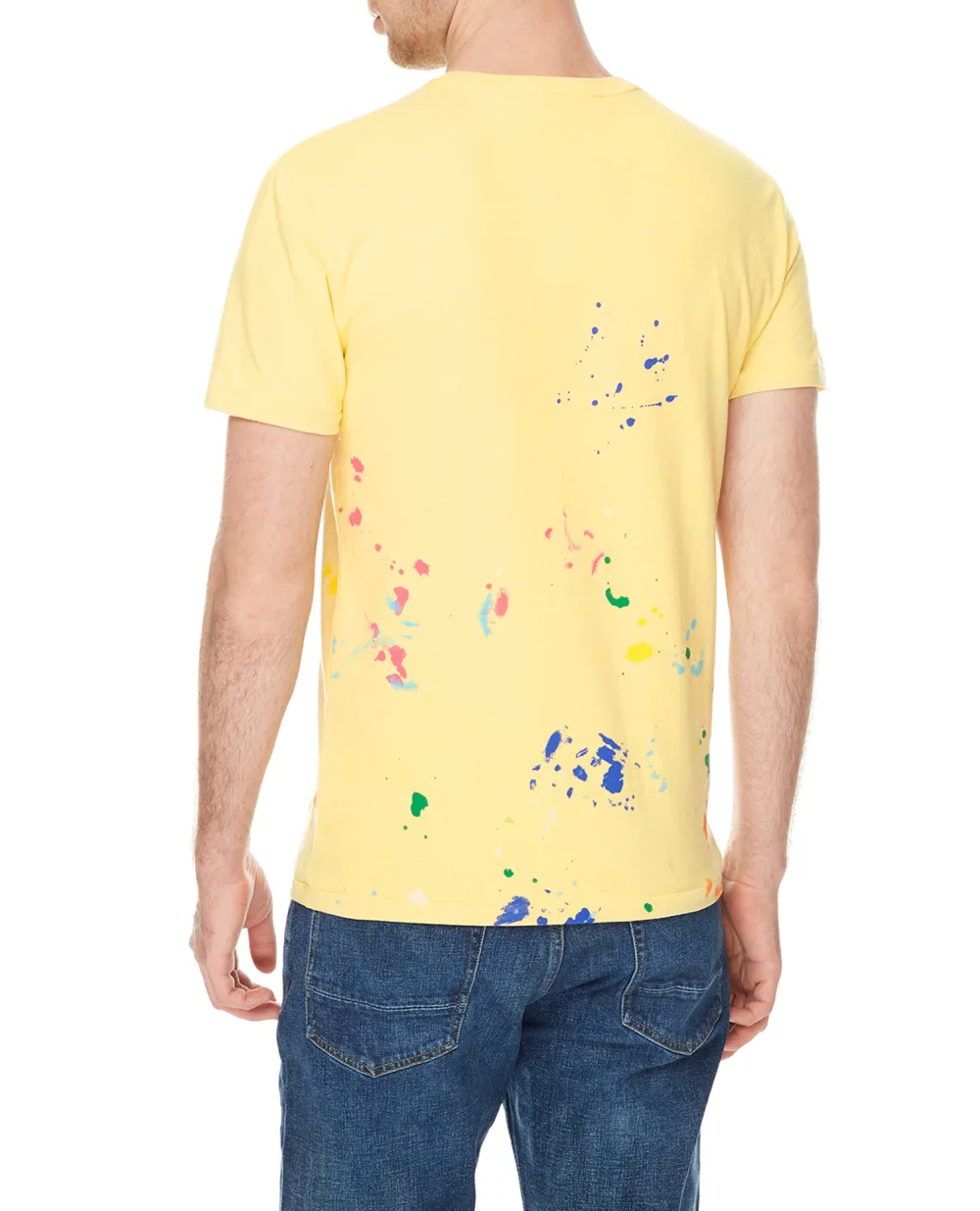 Футболка Polo Ralph Lauren 710858031002, желтый цвет • Купить в интернет-магазине Kameron