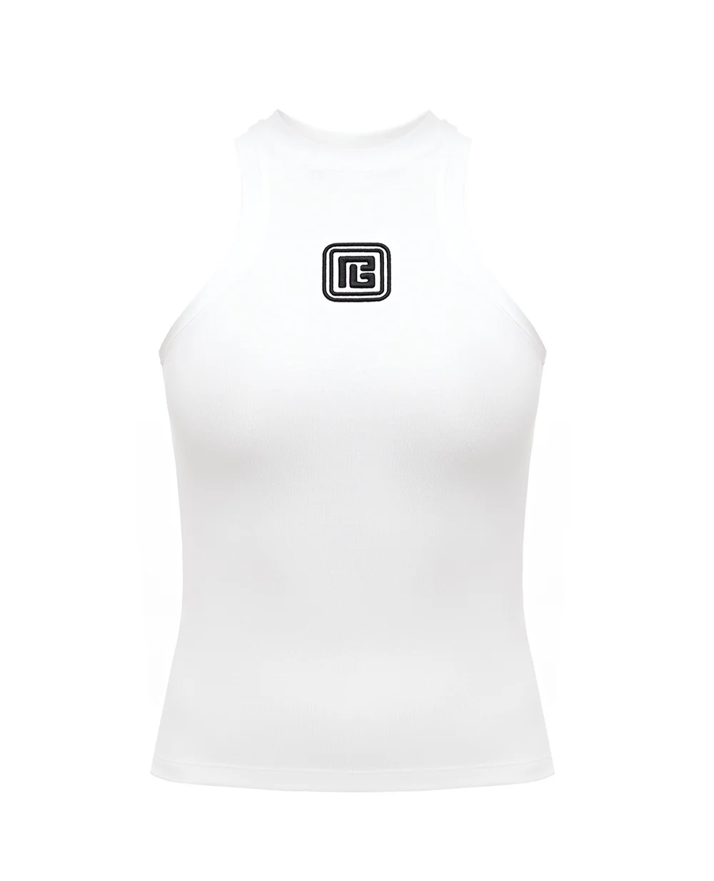Майка Balmain CF0EB045BC49, белый цвет • Купить в интернет-магазине Kameron