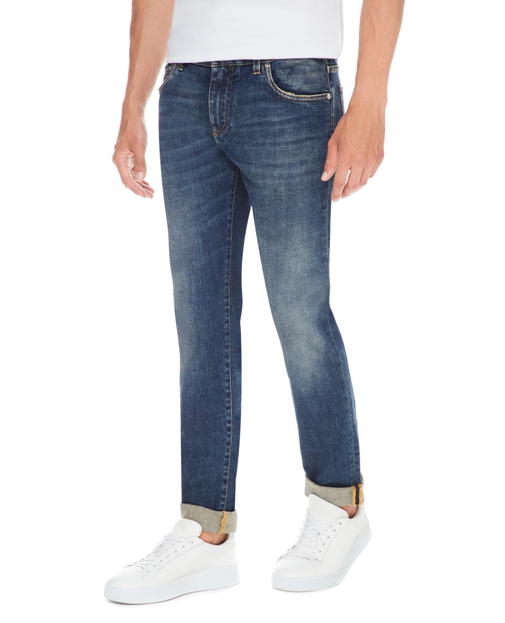 Джинсы Dolce&Gabbana GY07LD-G8CR7, синий цвет • Купить в интернет-магазине Kameron