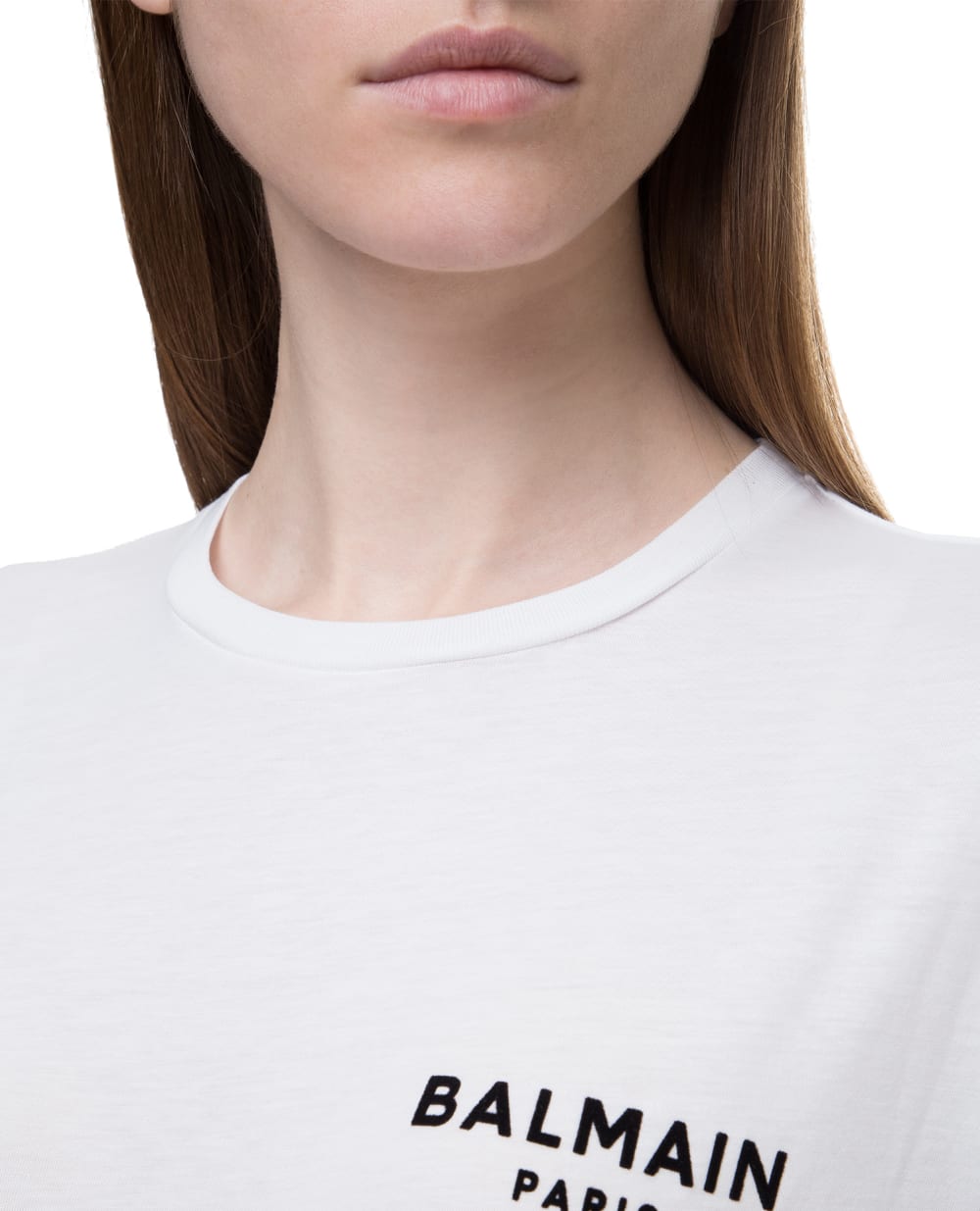 Футболка Balmain TF11351I382, белый цвет • Купить в интернет-магазине Kameron
