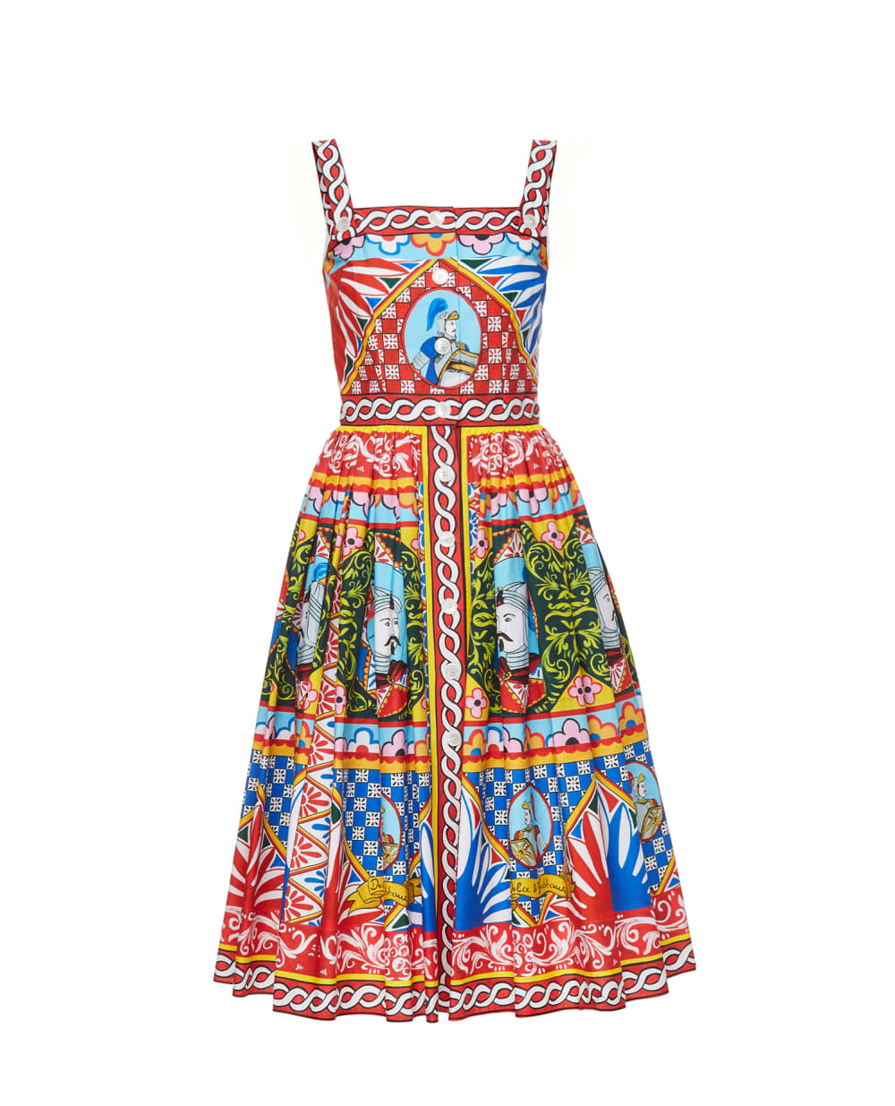 Сарафан Dolce&Gabbana F6UY3T-GDS11, разноцветный цвет • Купить в интернет-магазине Kameron