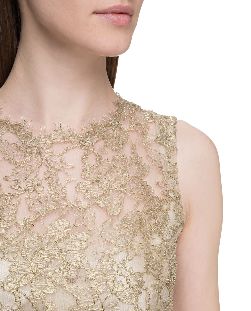 Топ Dolce&Gabbana F7U33T-HLM02, золотой цвет • Купить в интернет-магазине Kameron