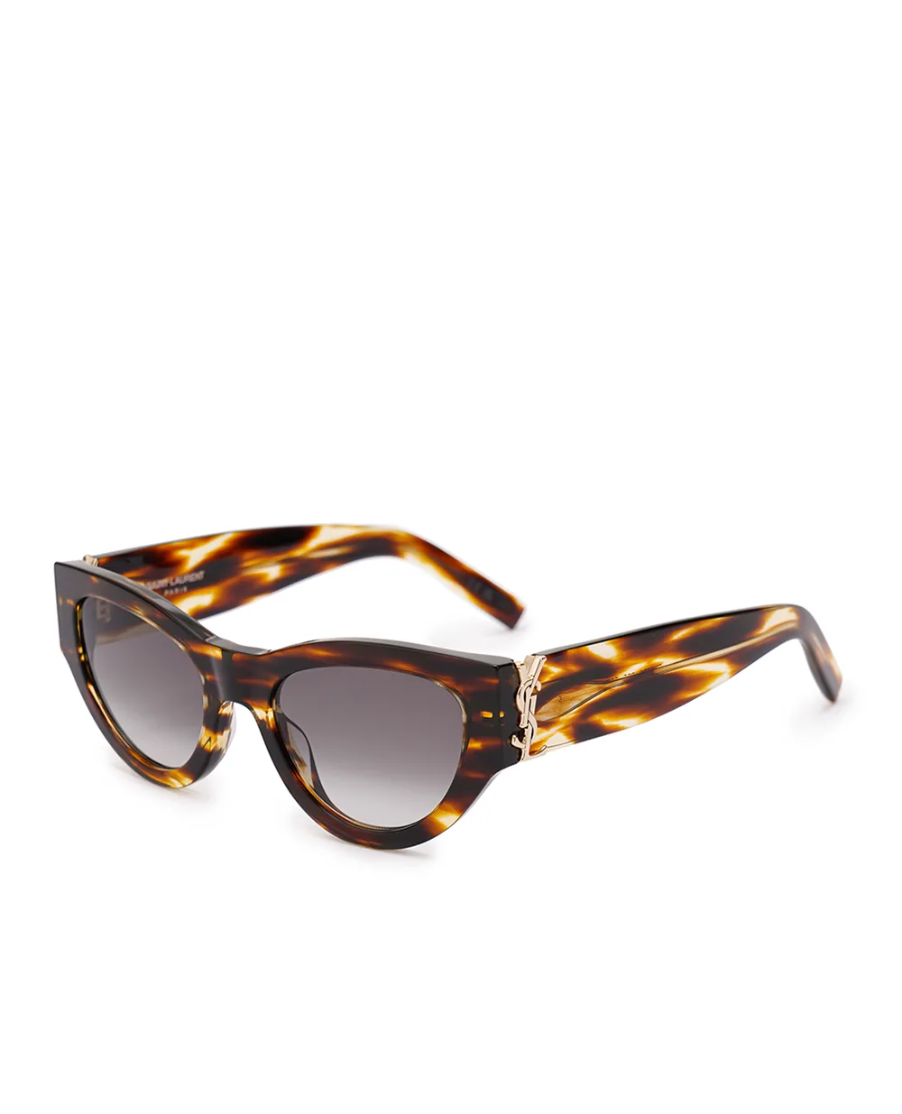 Солнцезащитные очки Saint Laurent SL M94-005, коричневый цвет • Купить в интернет-магазине Kameron